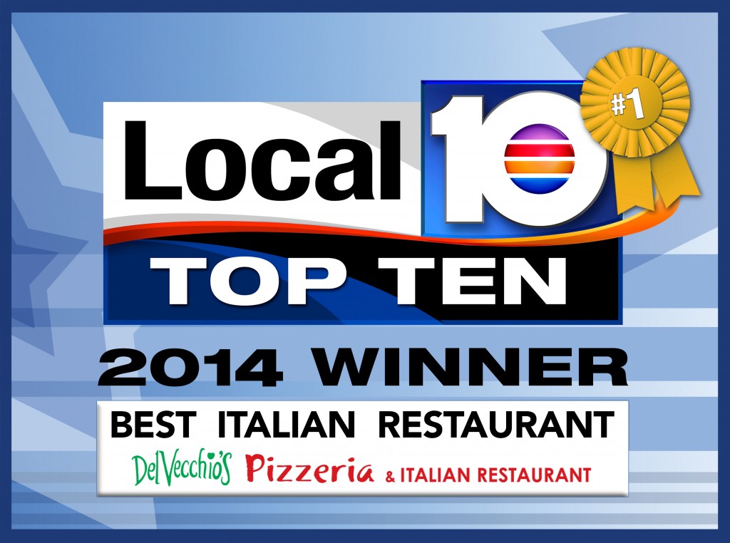 DelVecchio's best pizza chain 2014